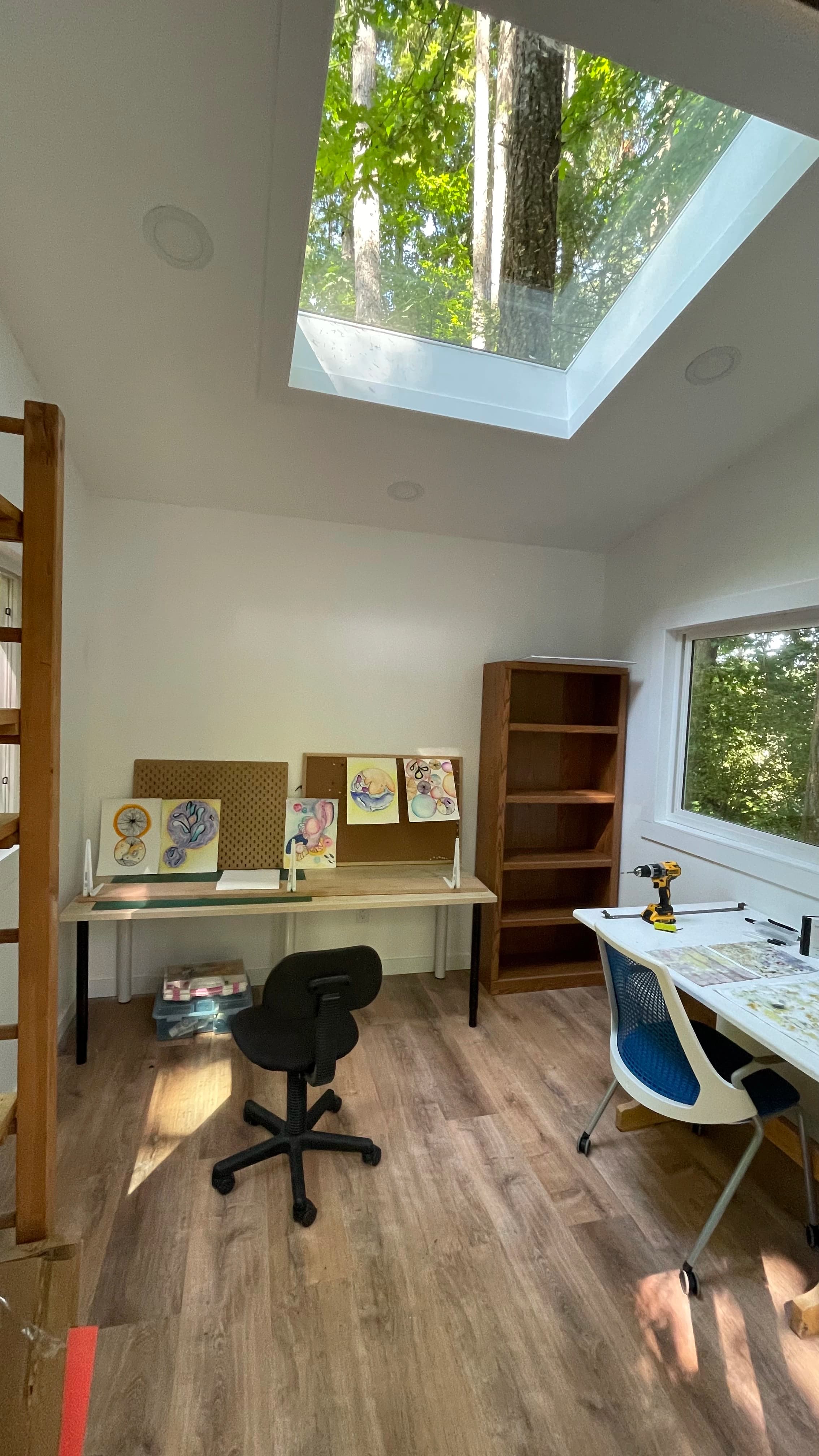 Forest Cabin And Outhouse by CVR Construction