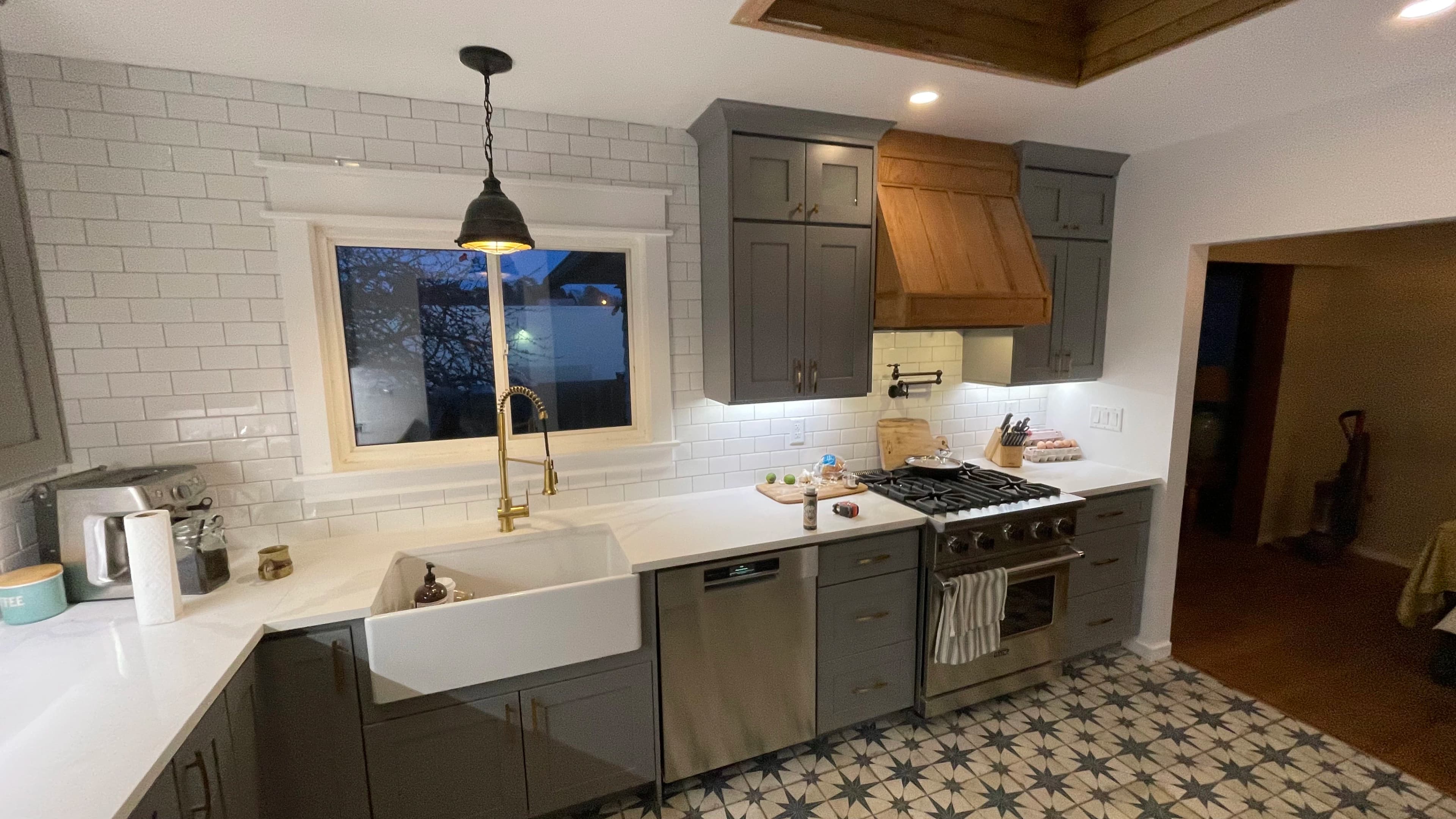 Legacy Wood Kitchen by CVR Construction