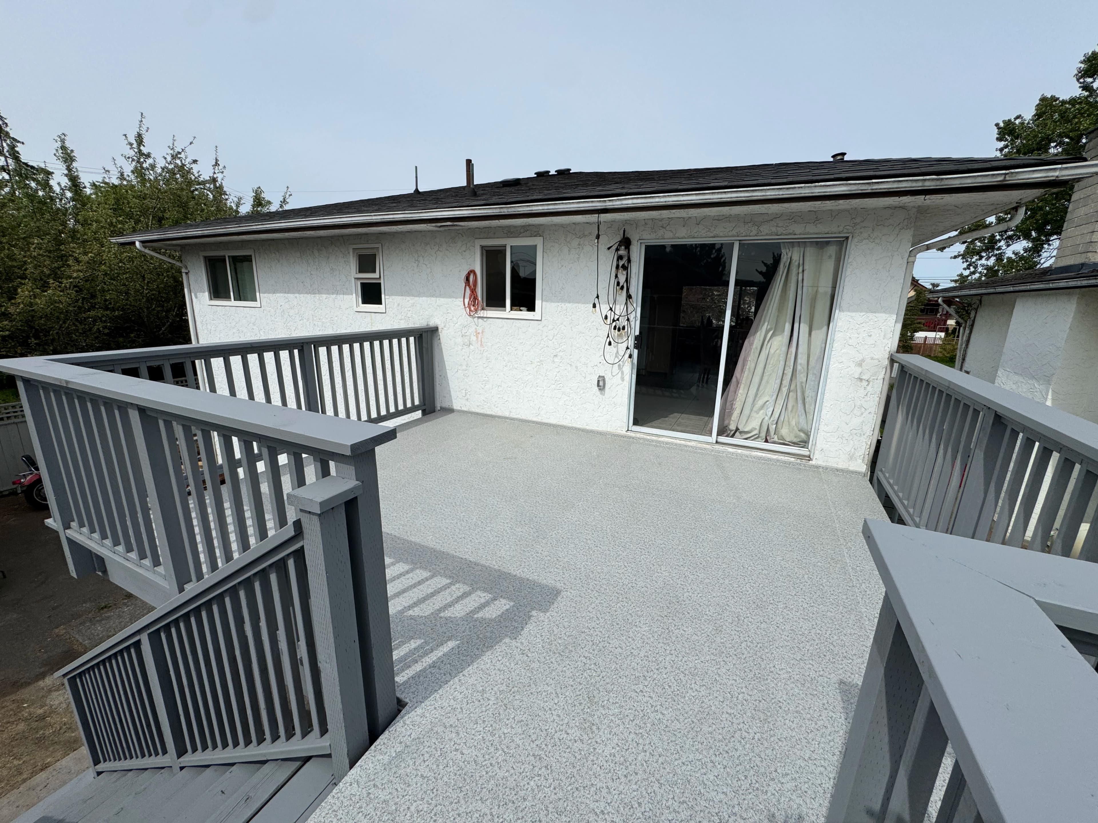 Upper Deck And Stairs by CVR Construction