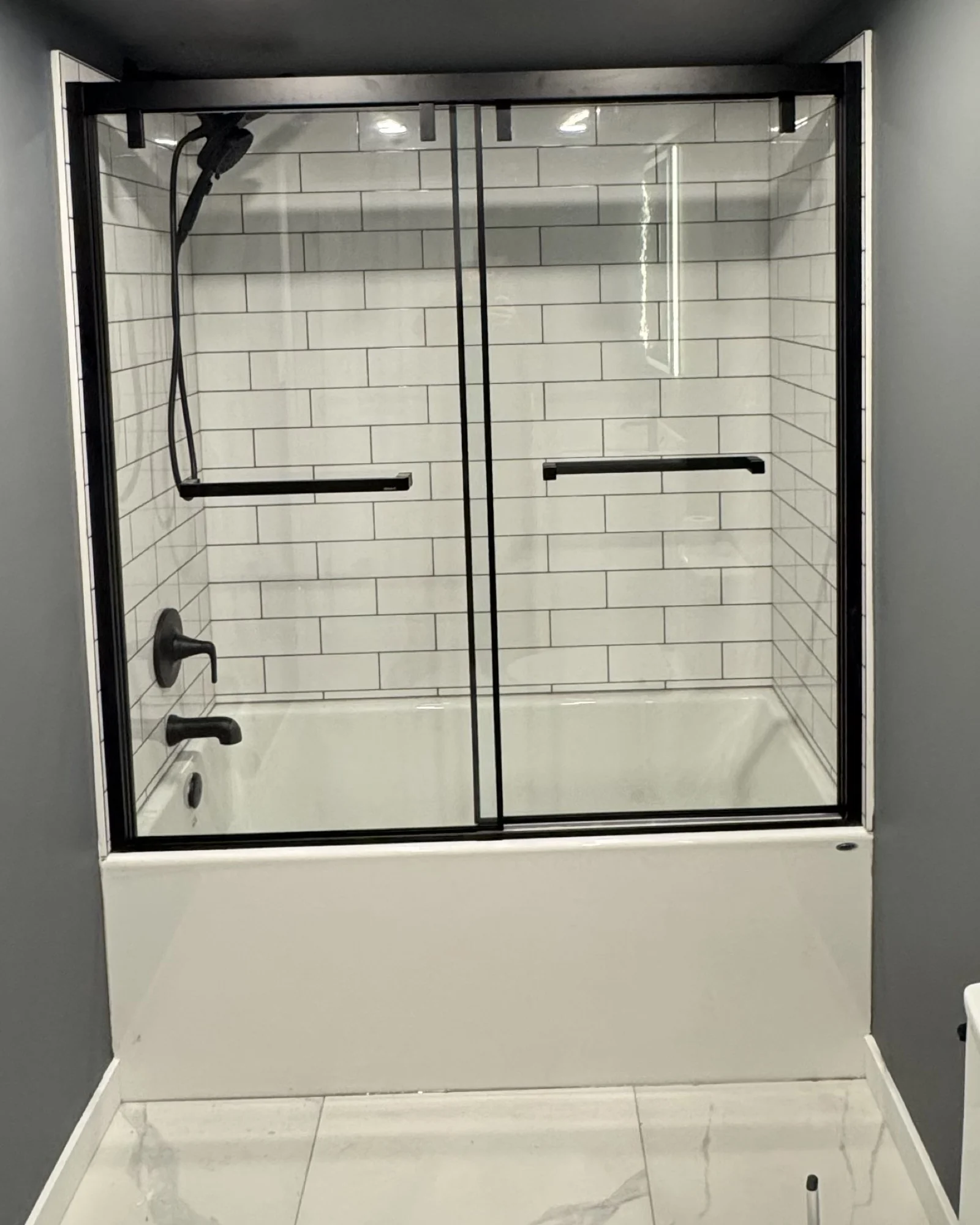 Dark Grey Bathroom Renovation project image 6