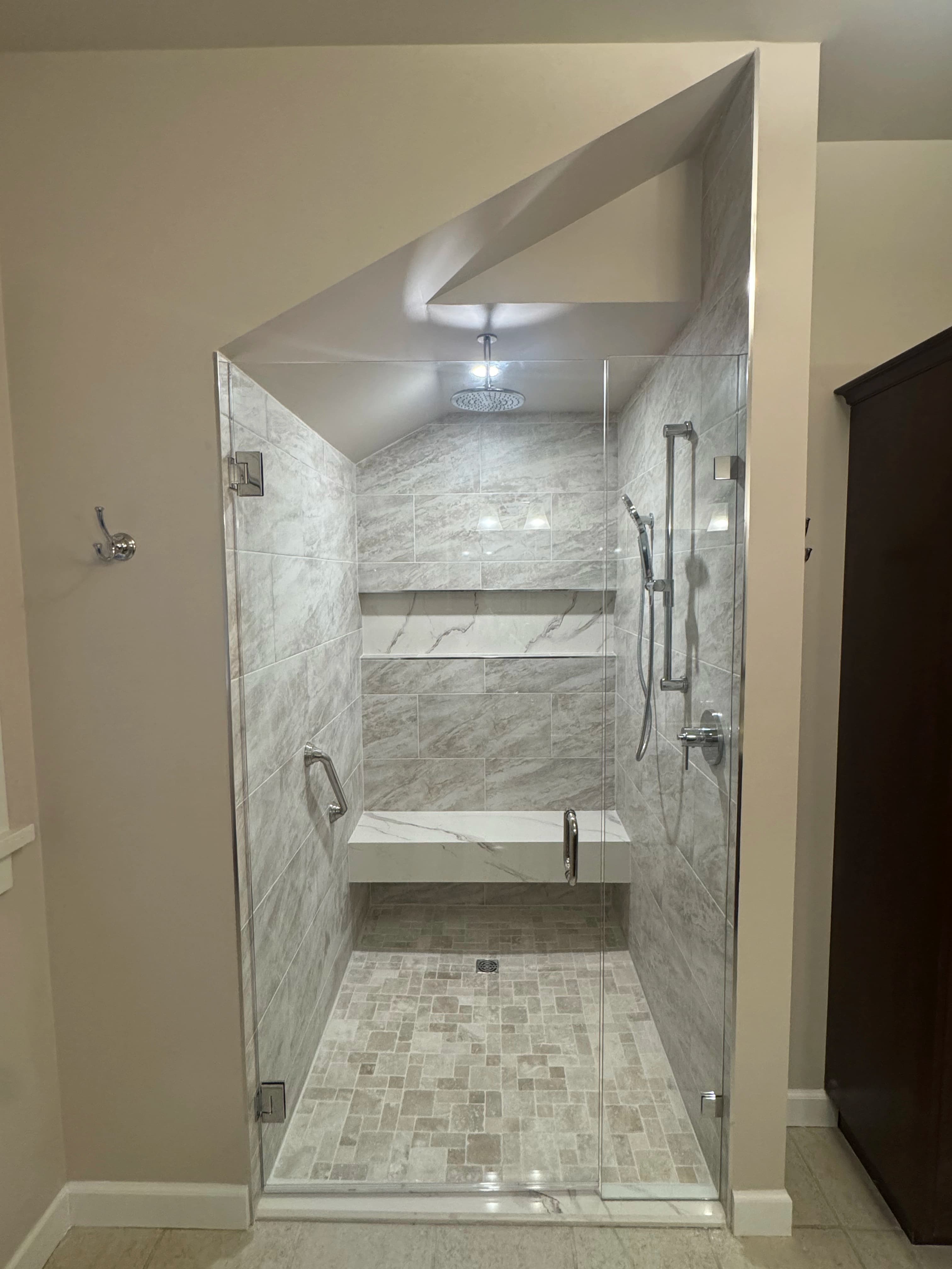 Bathroom & Shower Renovation by CVR Construction